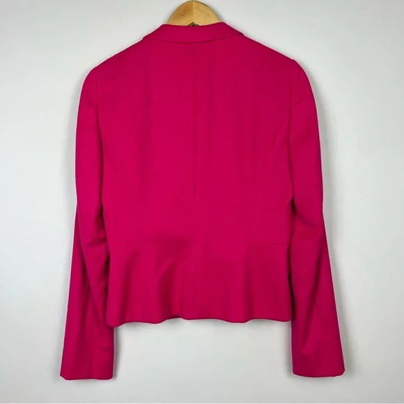 Hugo Boss Blazer Jacket Pink Afiraly Short Office Business Size AU & UK 8 US 4 - Picture 3 of 10